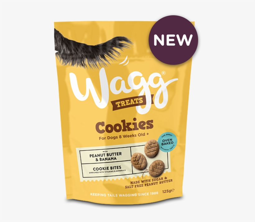 Wagg Cookies With Peanut Butter And Banana - Peanut Butter, transparent png #6440487