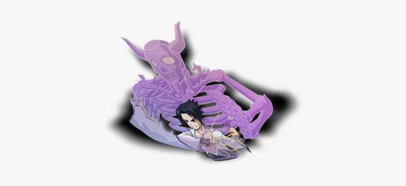 Sasuke Uchiha Susanoo Holographic "large" Sticker - Sasuke Uchiha, transparent png #6441125