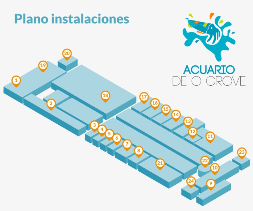 Instalaciones Acuario Do Grove - Jpeg, transparent png #6441401