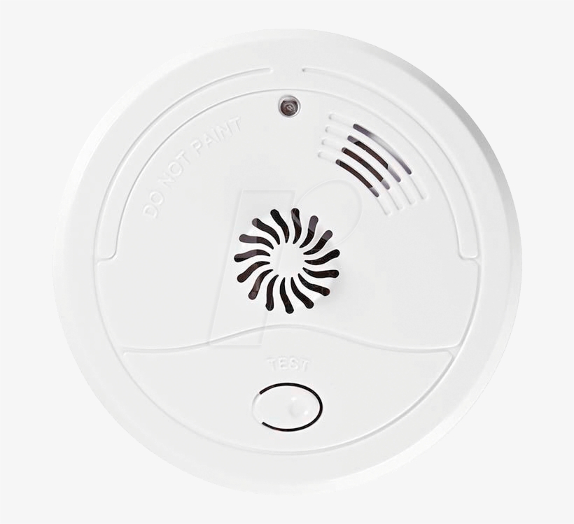 Heat Detector, Low Battery Alert Nedis Dtcth10wt - Round Carbon Monoxide Detector, transparent png #6441402