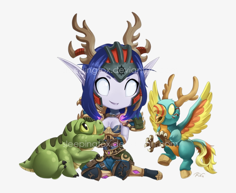 Blizzard - Tyrande Lich King Wow, transparent png #6441407