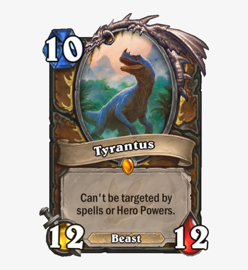 Tyrantus Hearthstone Card Hearthstone Top Decks Png - Mecha Thun Hearthstone, transparent png #6441523