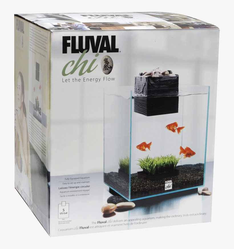 Kit Acuario Fluval Chi Ii 19 Lts - Fluval Chi Aquarium Kit 5gallon, transparent png #6441695