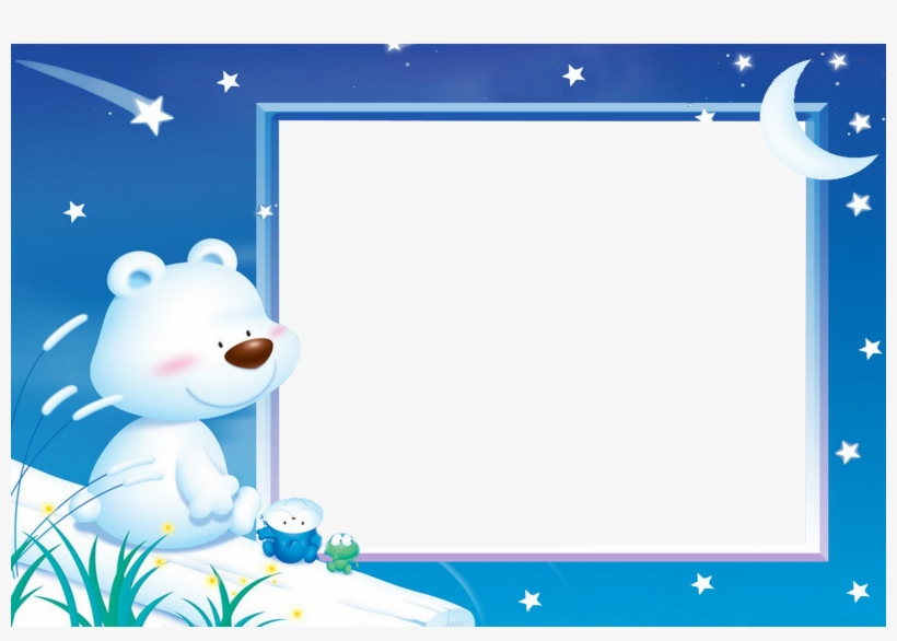 Beautiful Teddy Disney Photo Frames For Kids - Frames For Kids, transparent png #6442097