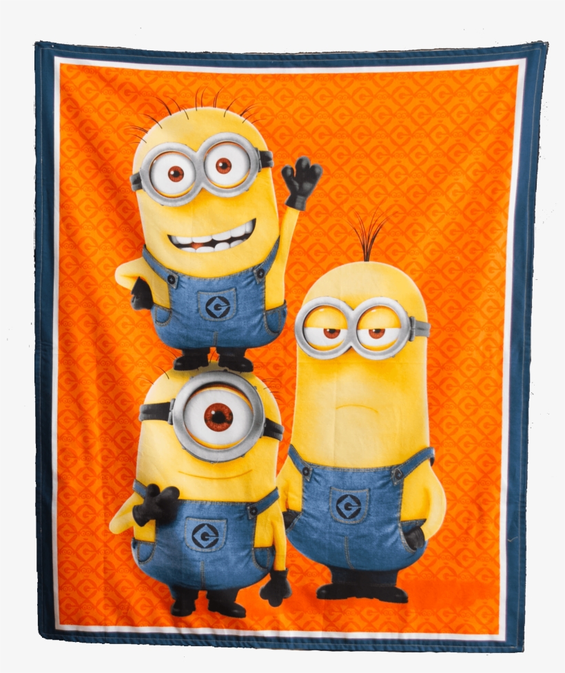 Cuddly Blanket Minions - Despicable Me 3 Minion, transparent png #6442373