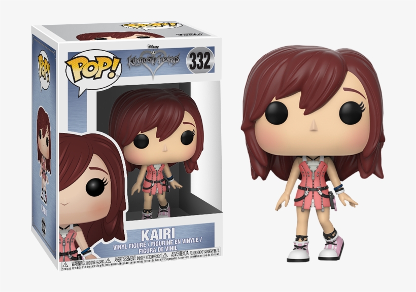 Image - Kingdom Hearts Kairi Pop! Vinyl Figure, transparent png #6444081