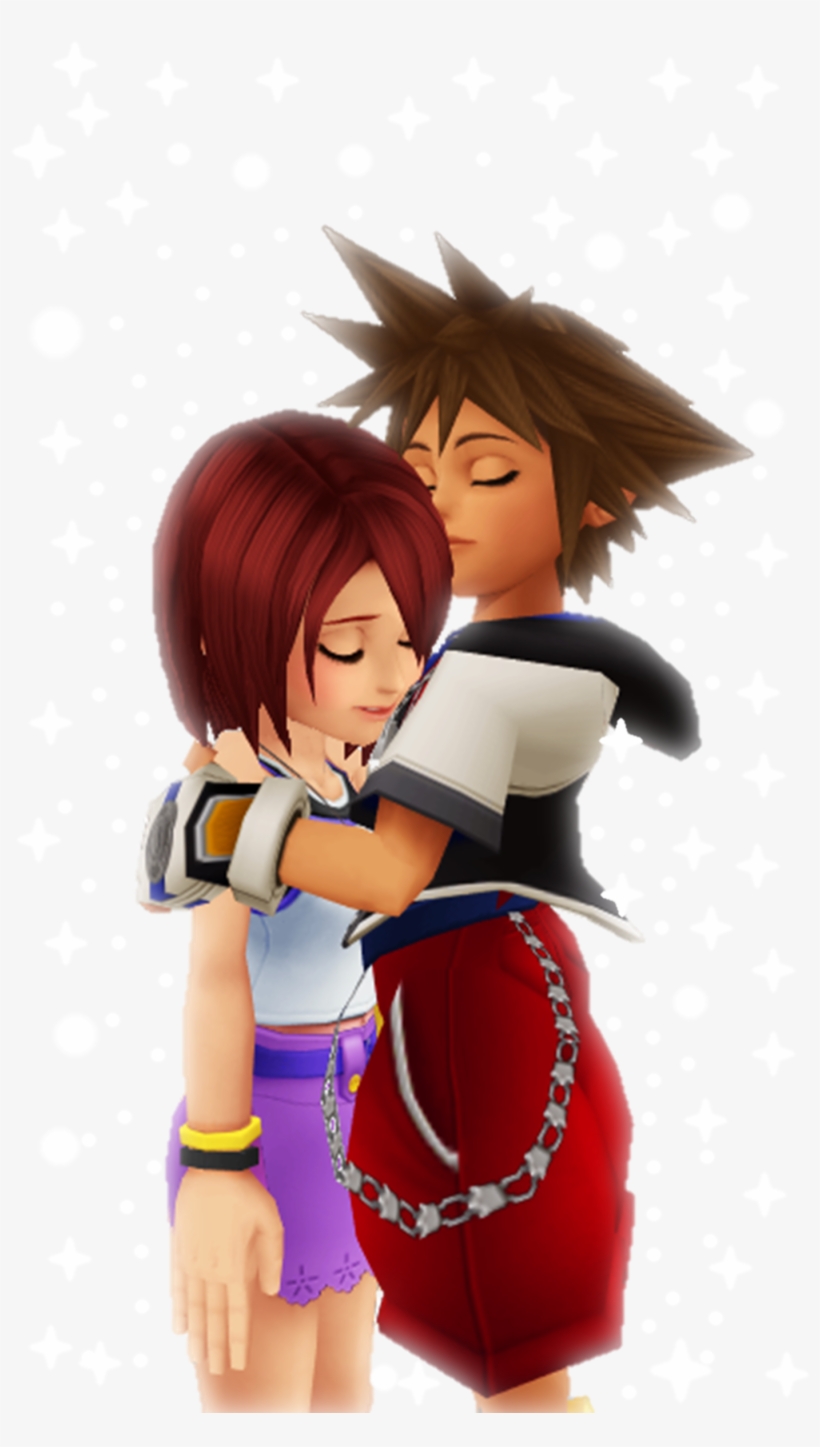 Kairi & Sora Images Sora And Kairi Kh1 Save The Light - Kingdom Hearts Sora And Kairi Png, transparent png #6444087