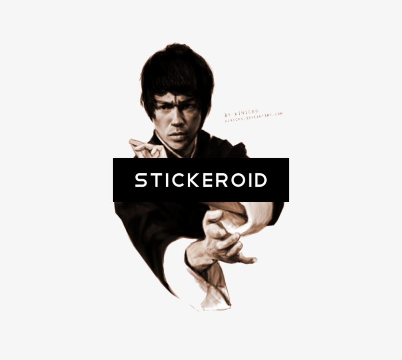 Bruce Lee - Poster, transparent png #6444923