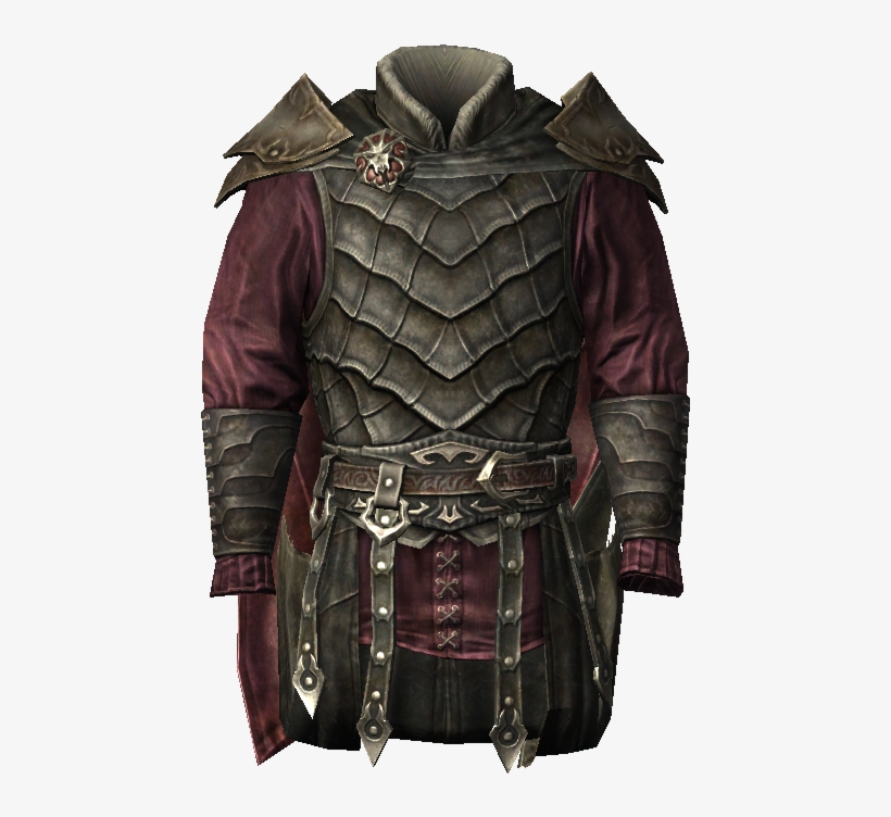 Vampire Armor Skyrim - The Elder Scrolls, transparent png #6445264