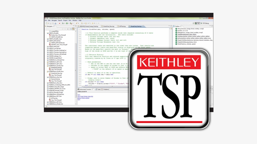 Free Script Developer Environment To Maximize Instrument - Keithley, transparent png #6446437