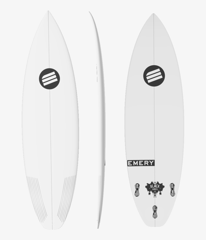 The Black Angel 2 By Emery Surfboards - Sharp Eye 77, transparent png #6447111