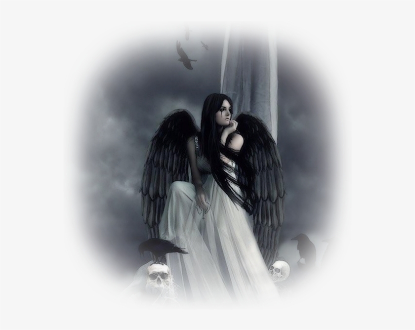 "black Angel" ◘ ◘ ◘ - Black Angel Gothic, transparent png #6447513