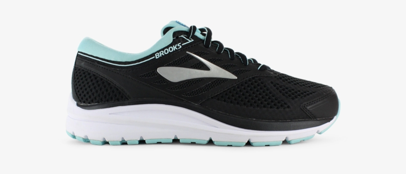 Brooks Addiction 13 Womens Black Angel Blue Silver - Brooks Addiction 13 D 013, transparent png #6447620