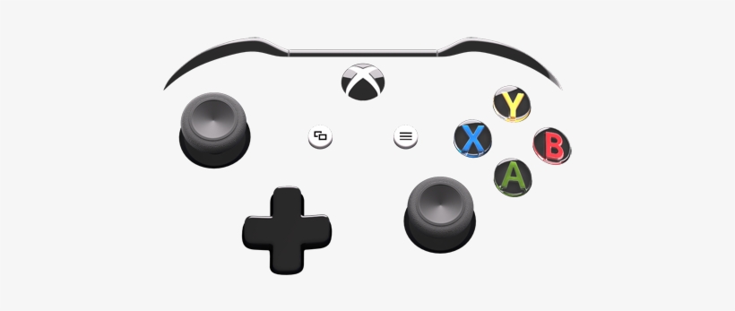 Xbox One X Painted - Controles De Xbox One, transparent png #6447622