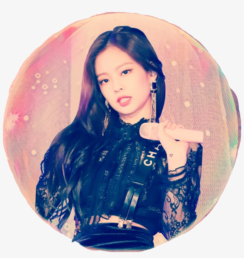 Blackpink Jennie Lisa Jisoo Rose 🔥🔥🔥 - Lisa Blackpink Transparent Circle, transparent png #6448446