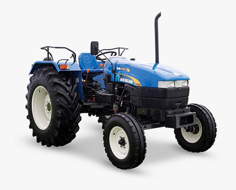 5500 Turbo Super - New Holland Tractor 5500, transparent png #6449528