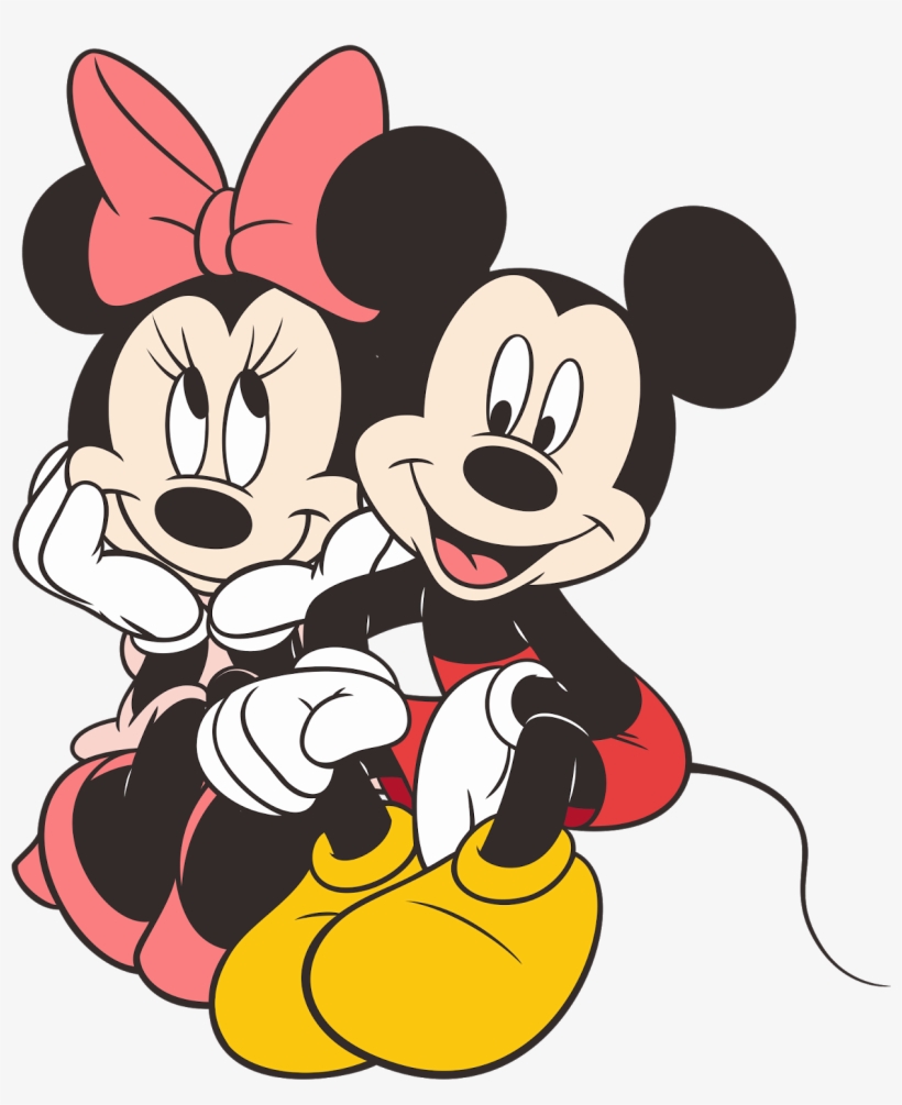 Mouse Donald Duck Transprent - Minnie Mouse And Mickey Mouse, transparent png #6449581