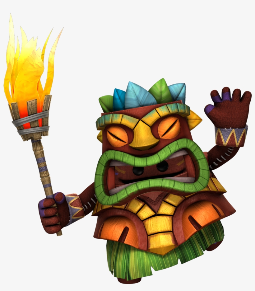 Find Out More About The Contents Of The Tiki Paradise - Cartoon Tiki Transparent Background, transparent png #6449762