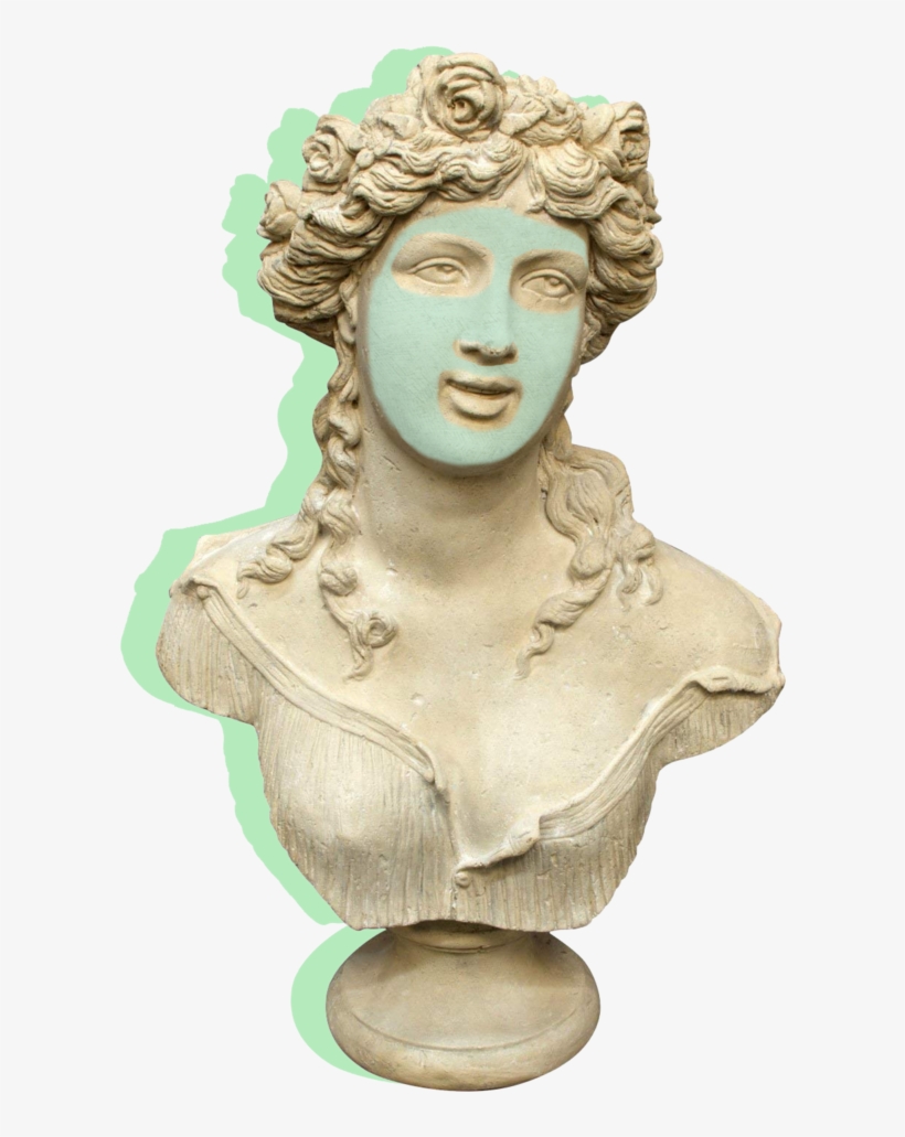 Bust-3b - Roman Bust Statue, transparent png #6449967