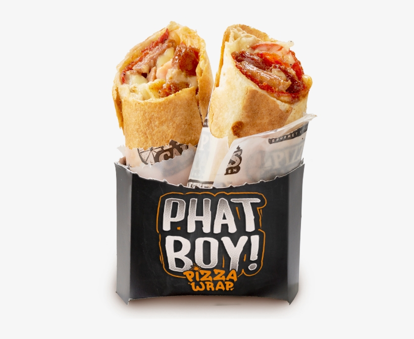 Bbq Bonanza Phat Boy Pizza Wrap - Pizza, transparent png #6450247