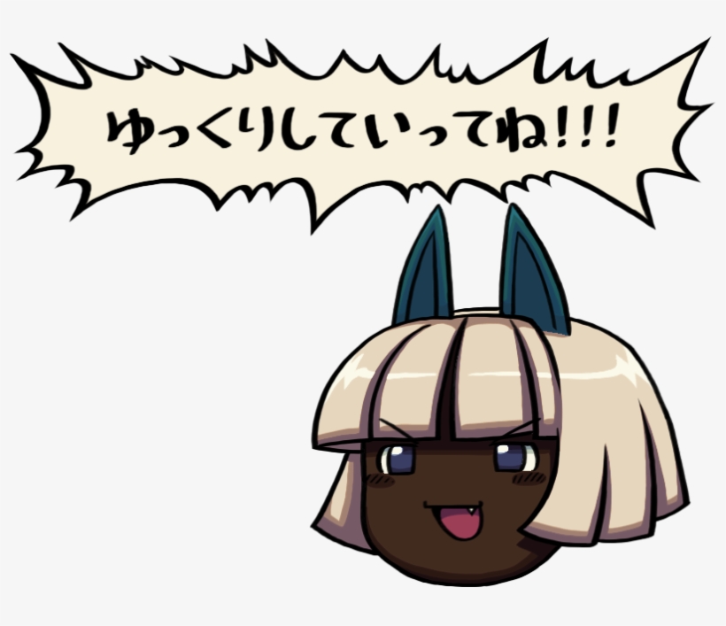 ゆっくり いってね Cartoon Fictional Character - Skullgirls Yukkuri, transparent png #6450632