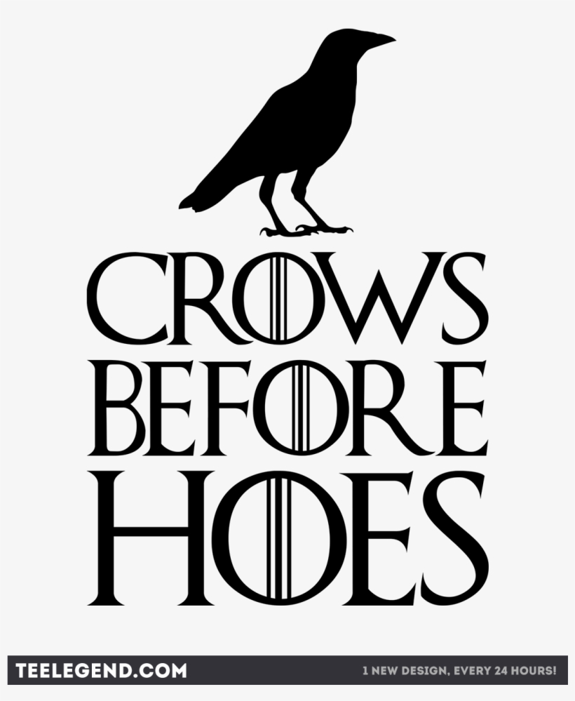 Crows Before Hoes Tshirt, transparent png #6450752