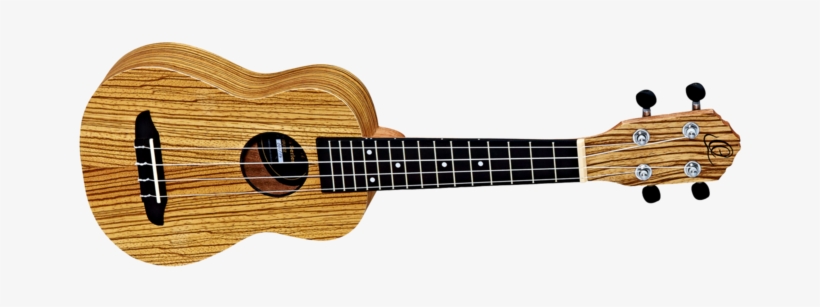 Ortega Rfu 10-z Sopraan Ukelele Inclusief Hoes - Ortega Rfu11z Concert Ukulele Zebrawood, transparent png #6451384