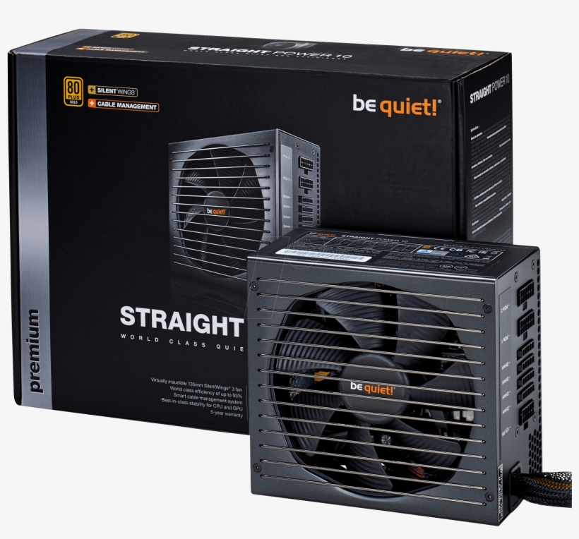 Be Quiet Straight Power 10 800 W With Cable Management - Quiet Straight Power 11 450w, transparent png #6452431