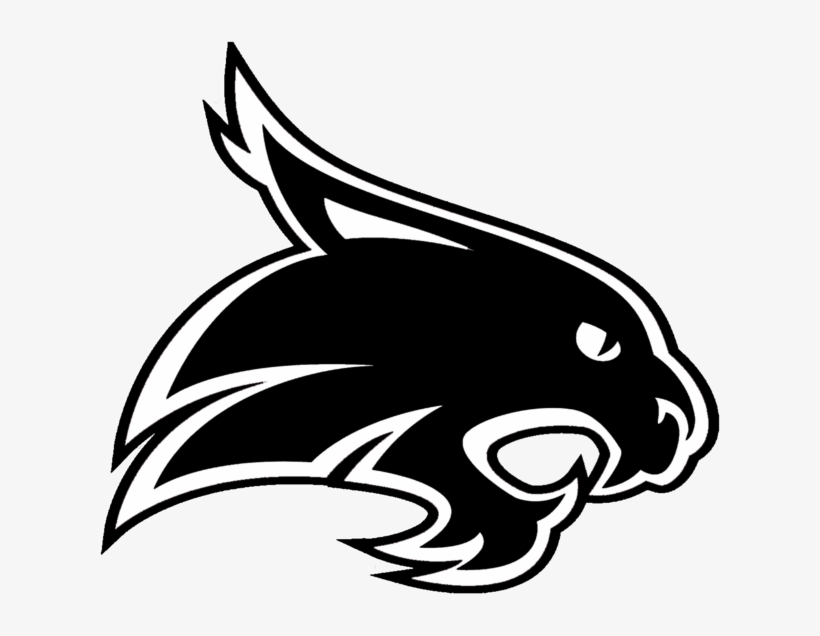 Picture Black And White Library Bobcat Clipart Draw, transparent png #6452906