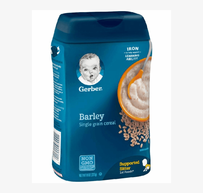 Gerber Oatmeal Banana Cereal, transparent png #6453434