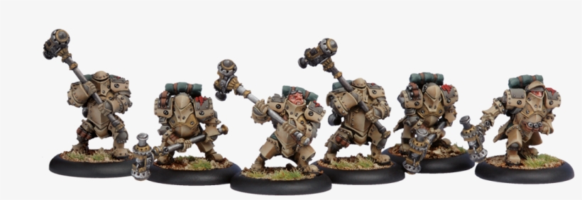 Mercenary Forge Guard - Horgenhold Forge Guard Unit Box Warmachine, transparent png #6454354