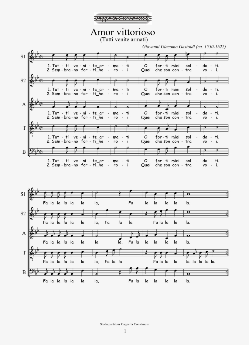 Amor Vittorioso - Music, transparent png #6455750