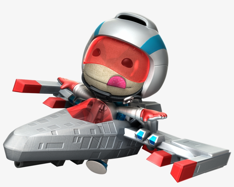 'sackboy Is Sure To Stand Out In This Striking Red - Robot, transparent png #6455811