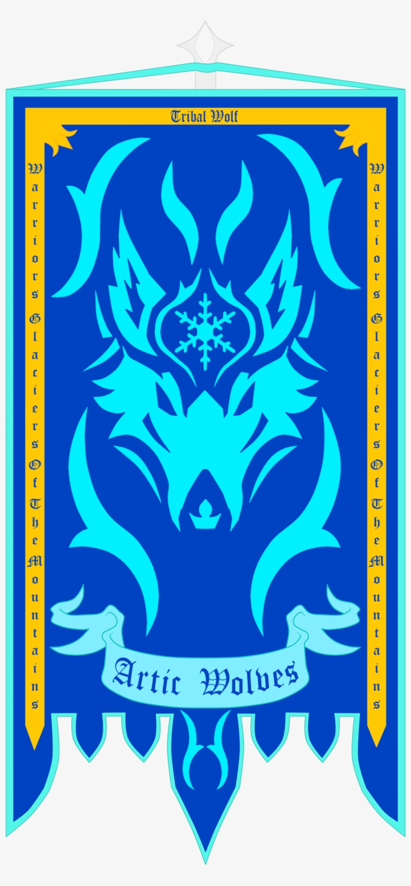 Tribal Wolf - Portable Network Graphics, transparent png #6455890