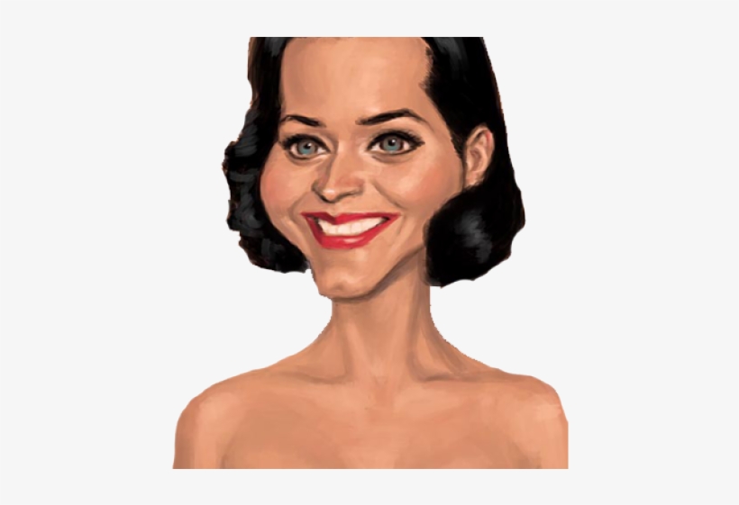 Katy Perry Clipart Transparent Background - Katy Perry Caricature, transparent png #6456457