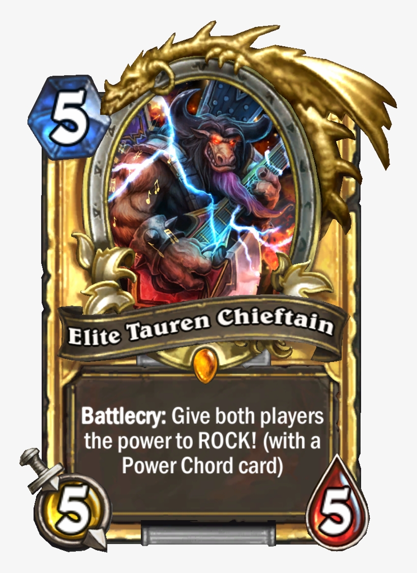 Blizzcon Elite Tauren Chieftan - Boogeymonster Hearthstone, transparent png #6457236
