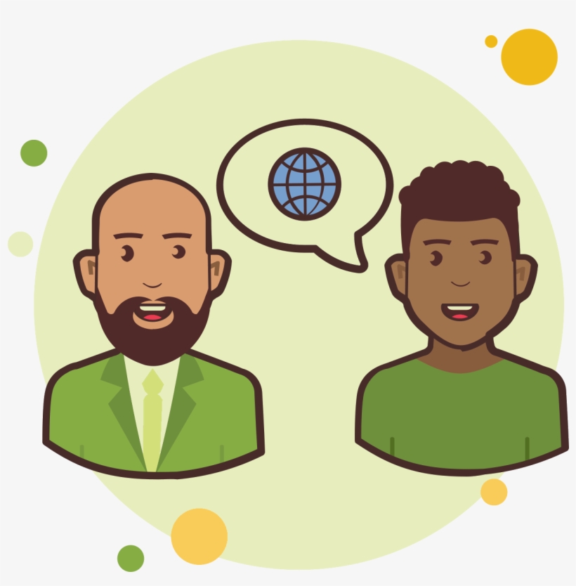 Couple Earth Globe Icon - Icon, transparent png #6458188