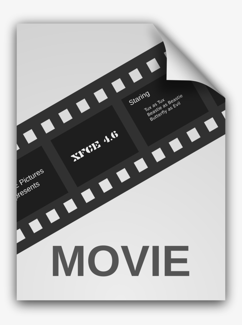 This Free Icons Png Design Of Generic Video File, transparent png #6458198