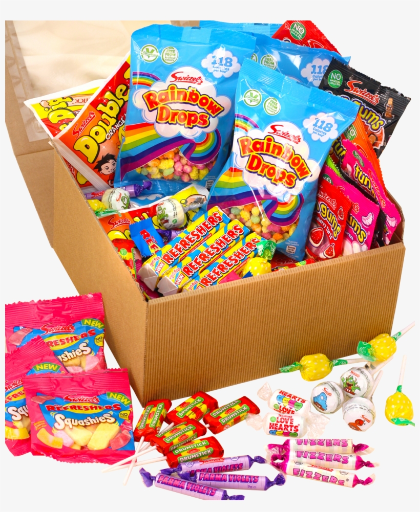 Tap To Expand - Swizzels Matlow Rainbow Drops 30g, transparent png #6458340