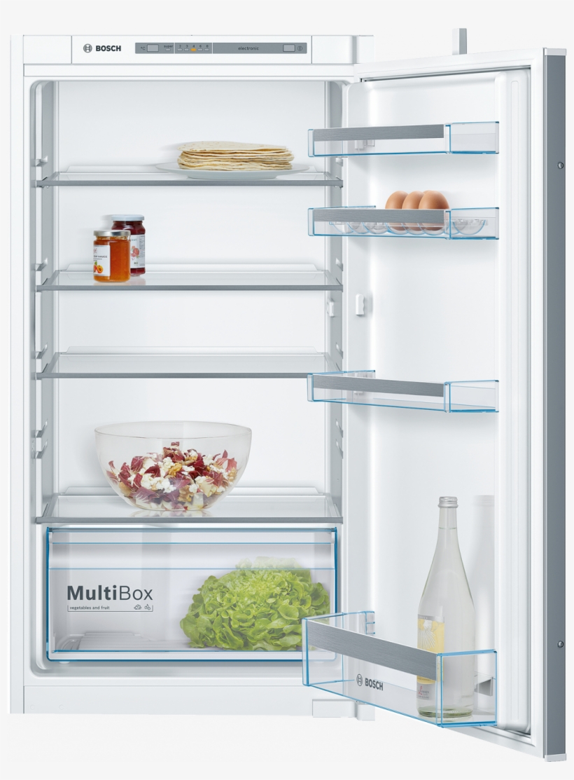 Intergrated Larder Fridge Unique Cookology Cbulf600 - Bosch Kir31vs30g Integrated Tall Fridge, White, transparent png #6459611