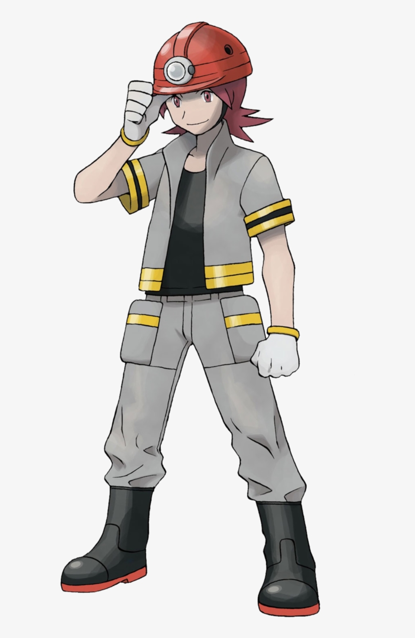 I'm On A Roall Today - Pokemon Gym Leaders Roark, transparent png #6460640