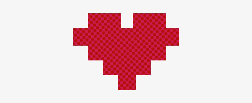 Png Overlay Edit Tumblr Sticker Heart Pixel - 8 Bit Heart Vectors, transparent png #6461433