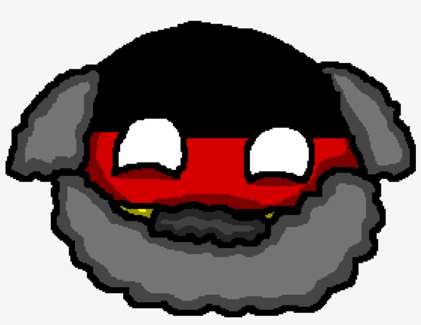 Germanyball With Marx's Beard - Beard, transparent png #6461500