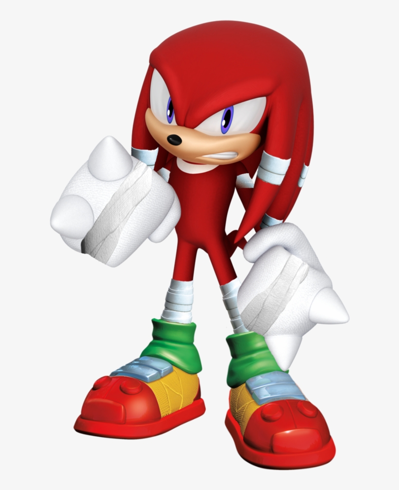 Sonic Boom My Style - Knuckles The Echidna Render, transparent png #6461800...