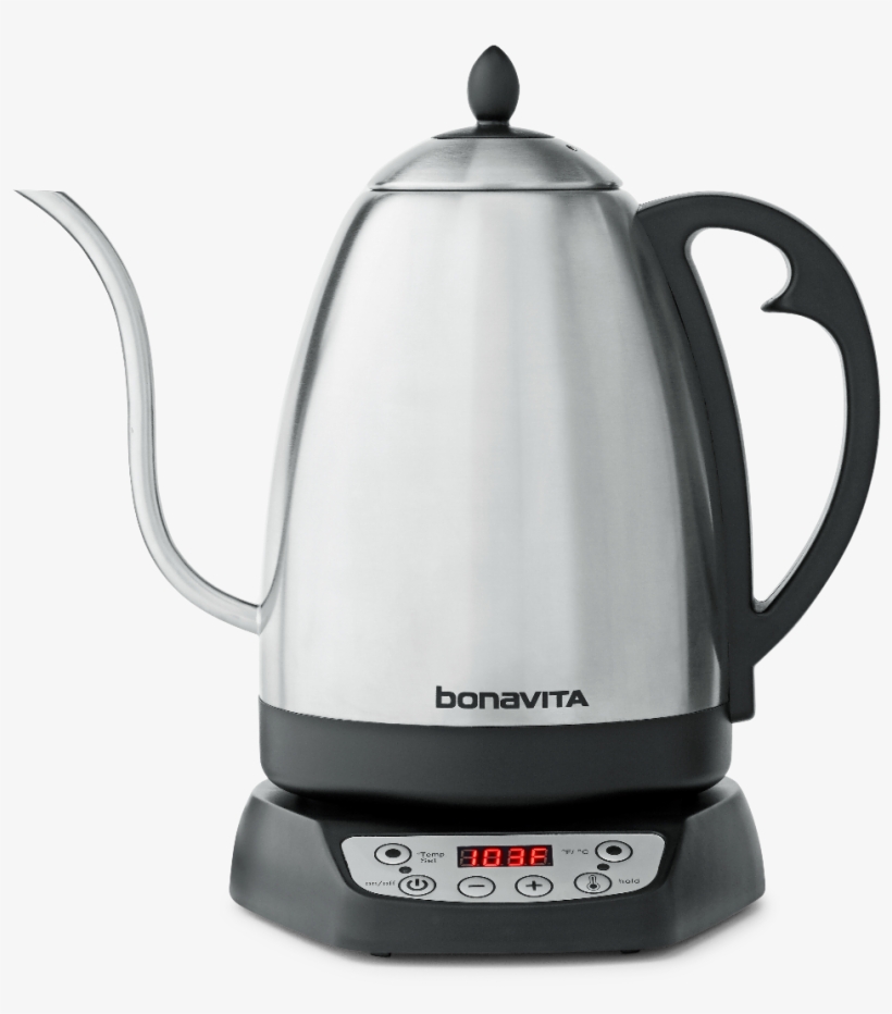 Bonavita Variable Temperature - Goose Neck Kettle, transparent png #6461974