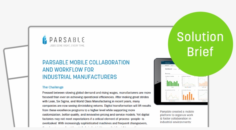 Parsable Mobile Collaboration & Workflow For Energy, transparent png #6462216