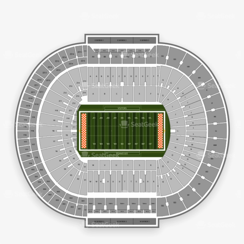 Neyland Stadium, transparent png #6462259