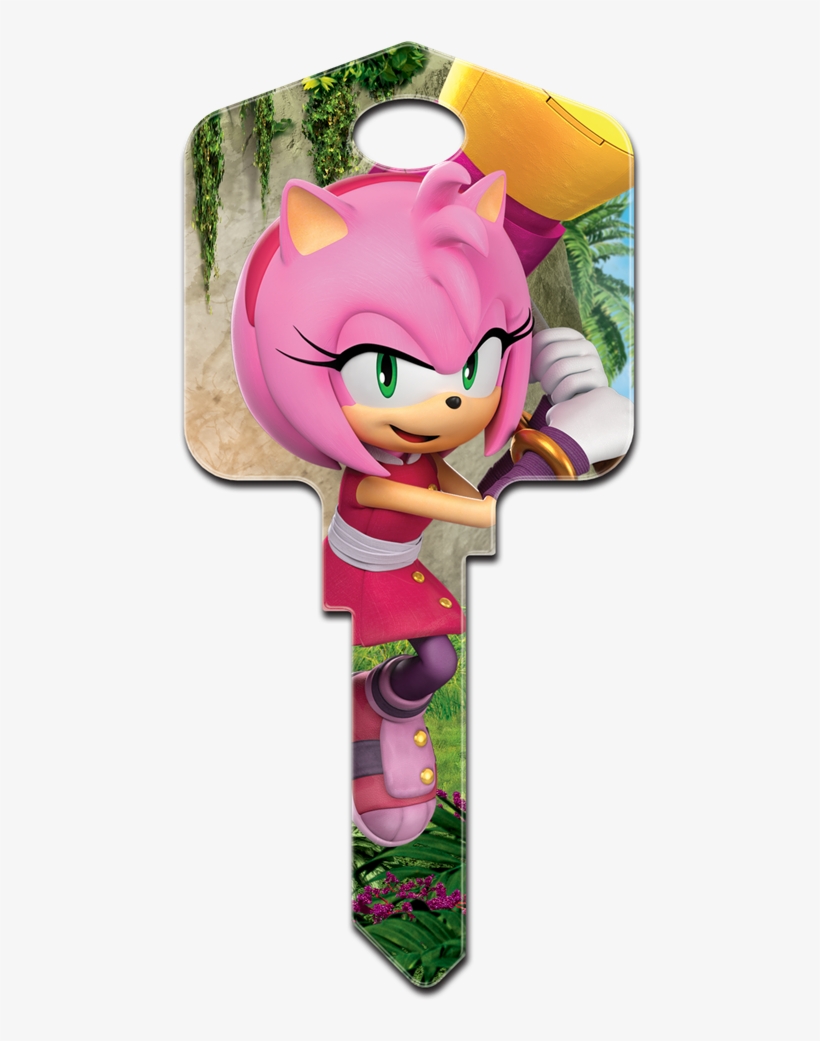 Sega Sonic Boom Amy House Key - Amy House Do Sonic, transparent png #6462326