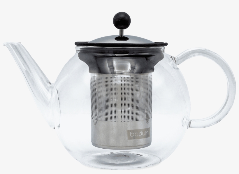 Bodum Shin Cha Transparent V=1543617373 - Bodum Shin Cha Glass Tea Press With Stainless Steel, transparent png #6462433