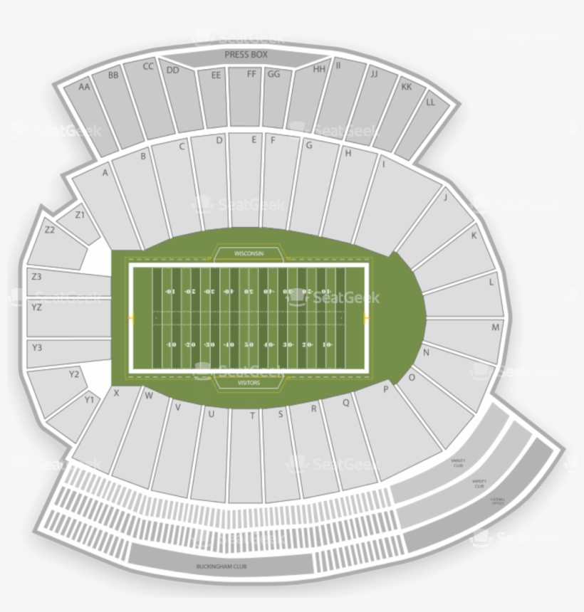 Camp Randall Stadium, transparent png #6462567